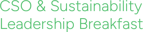 CSO and Sustainability Leadership Breakfast